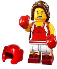Lego Minifigures Series 16 #8  Boxing Champ Kickboxer 71013  FREE POSTAGE