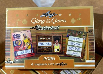 Leaf Glory of the Game Basketball Hobby Box (2025)