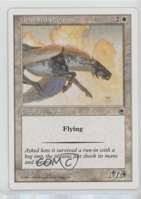 Armored Pegasus Magic: Anthologies (5th Anniversary) White Bordered Box Set 1998