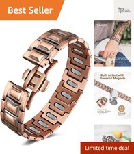 Feraco Pure Copper Magnetic Bracelets for Men