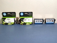 2-Pack HP 910XL Black Ink Cartridges 3YL65AN Genuine OEM Sealed Exp 05/2027