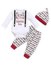 Baby Boys My First Valentine's Day Bodysuit Baby 6-12 Months White-valentine