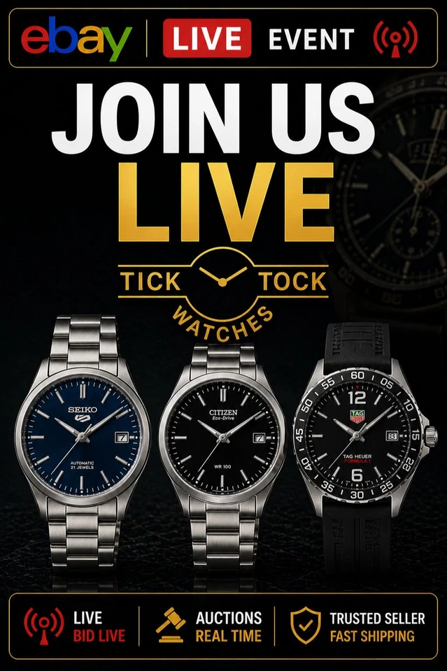 Friday Night Live - Watches - Auction Starts & Buy It Now!