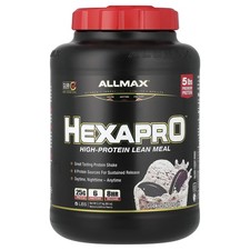 Hexapro™, High-Protein Lean Meal, Cookies & Cream, 5 lbs (2.27 kg) 16.33 per gallon