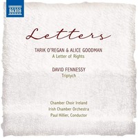 Audio Cd - Letters: Tarik O'regan / David Fennessy - Naxos -D- Neu
