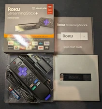 Roku Streaming Stick 4K/HDR Model 3810X Streaming Device with Roku Voice Remote