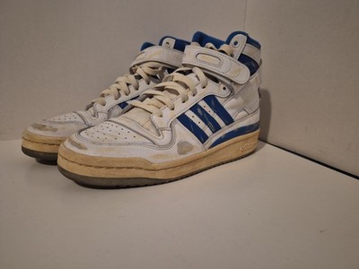 Adidas Forum 84 High Worn Blue Men's Athletic Shoes GZ6467 Size 8.5