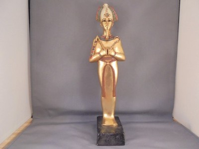 AGI Artisans Guild International Epyptian God Osiris Figure 12 1/8'' Artisan's