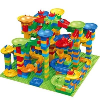 68 Pcs Marble Run Building Blocks Classic Blocks STEM Toy Bricks Set Kids Race