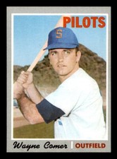 1970 Topps Baseball #323 Wayne Comer EX/MT *d3