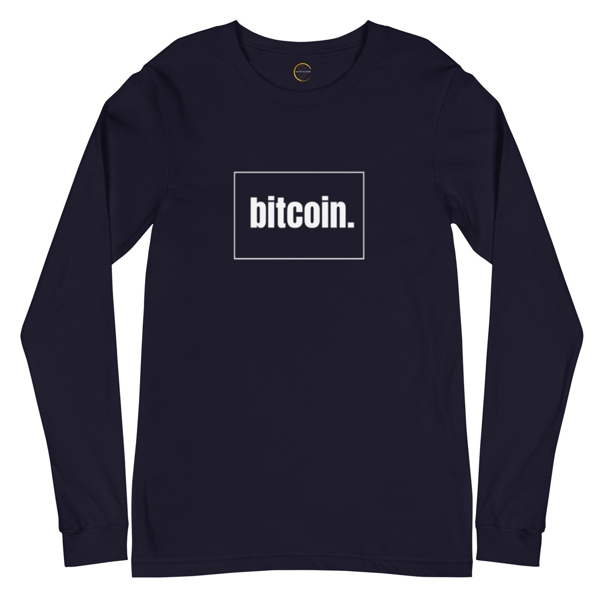 Full Stop Bitcoin Long Sleeve Tee | eBay