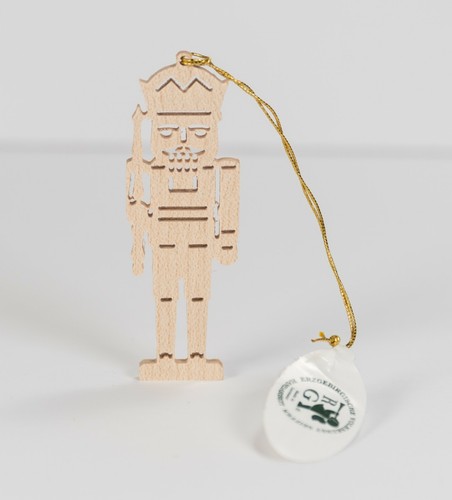 Steinbach /Erzgebirgische Richard Glässer. Nutcracker Christmas Ornament. - Picture 3 of 4