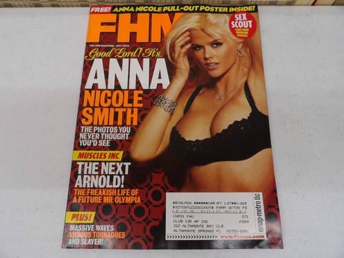FHM Magazine July 2004 Anna Nicole Smith