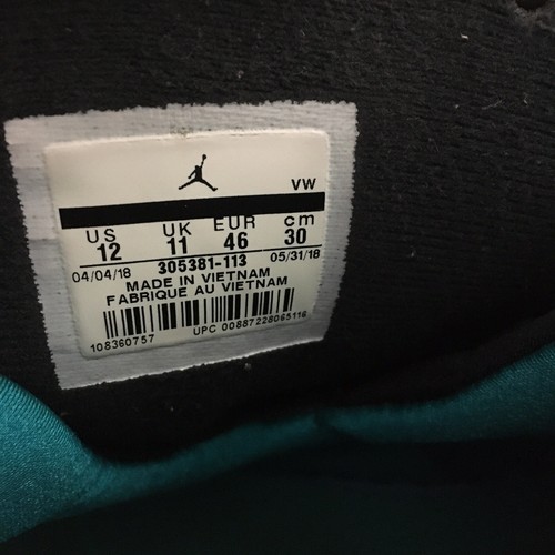 Nike Air Jordan 8 Retro “South Beach” Size Men’s Shoe Size 12 - Picture 14 of 15