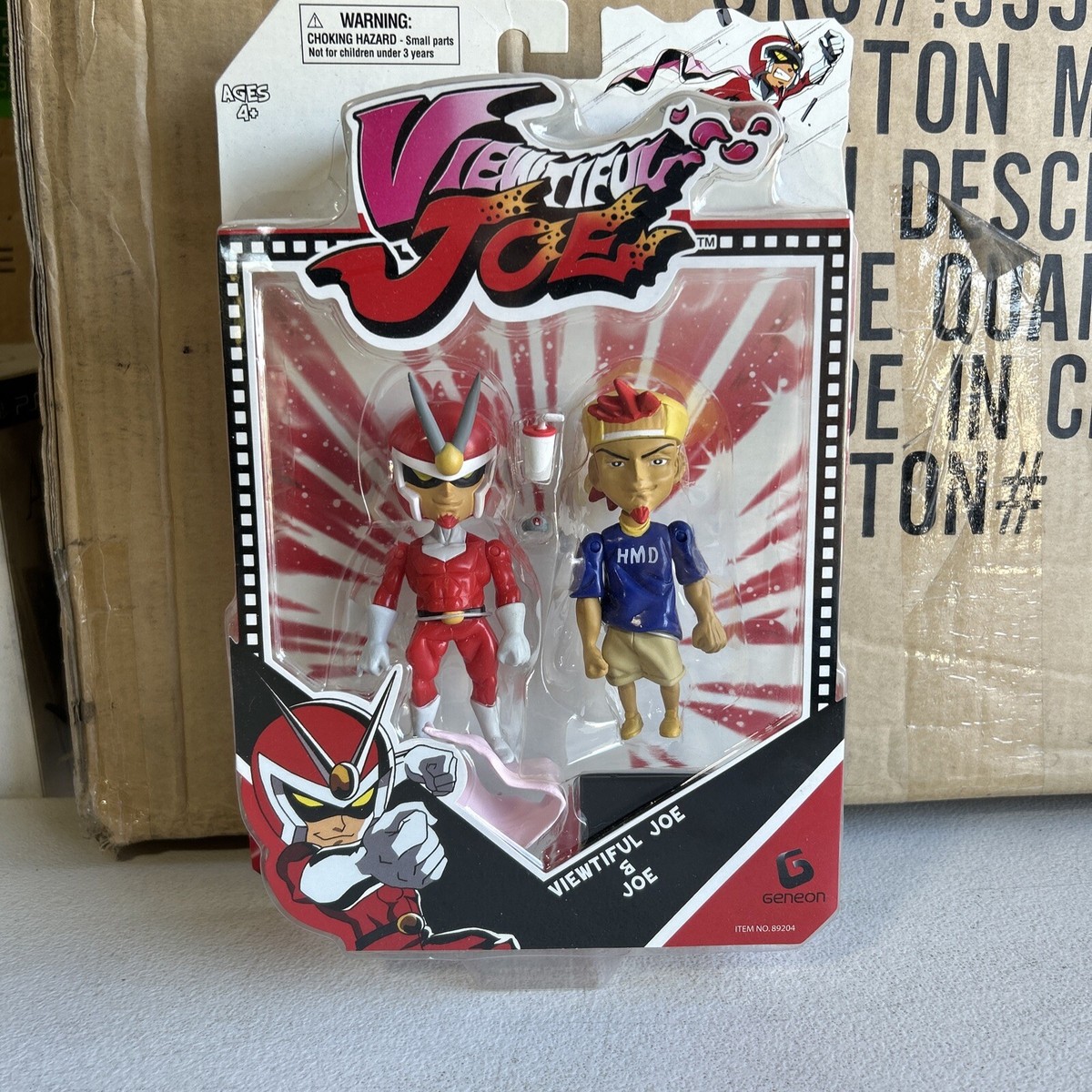 Jazwares Viewtiful Joe and Joe Action Figures NEW *READ* Hard 2