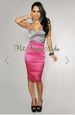satin miami dress Miami Nights Dress SMALL-3X 3X 18/20