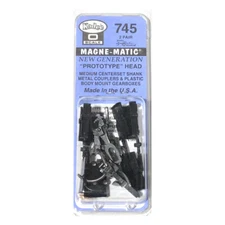 Kadee #745 Type E Medium Centerset Metal Couplers w/ Plastic Gearboxes O Scale