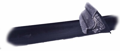 K66(BLACK) FastSpeed Rubber Bumpers Pool Table Rail Cushions (Set of 6) - 9 Foot