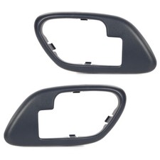 Blue Inside Door Handles Bezel Pair Fit For 95-99 Chevy Gmc Truck Lh Rh