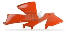 COPPIA CONVOGLIATORI COPRISERBATOIO KTM SX EXC 125 250 300 380 2001 02 03 04
