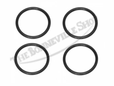 TRIUMPH 350 500 650 ROCKER VALVE INSPECTION CAP 'O' RINGS (4) PN# 70-3751R E3751