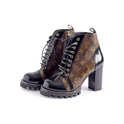 Louis Vuitton Star Trail Ankle Boots LV HIGH HEELS UK