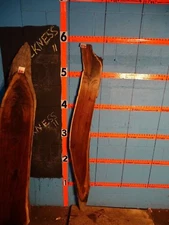 A130   13/16" THICK  black walnut Live Edge Slab shelf table lumber KILN DRIED