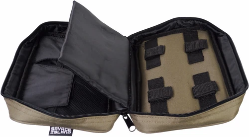 Carp Fishing 2 Rod Buzzer / Buzz Bar Bag Pouch Bite Alarm Bank Stick Rest - 204