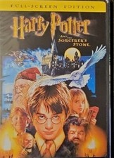 HARRY POTTER AND THE SORCERER'S STONE NEW/SEALED FULL-SCREEN DVD. FAST SHIPPING