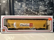 Bachmann Shell Gasoline Plastics Center Flow Hopper 56’ HO Train Car 76336 NEW