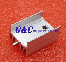 10PCS Heat Sink 21x15x10mm Aluminum Heat Sink TO-220 Transistors DIY