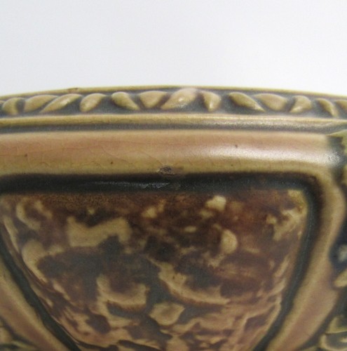 Roseville Pottery "Florentine" Low Bulb Bowl / Vase - VGUC - Picture 7 of 10