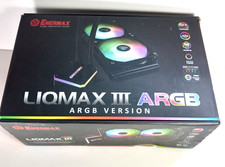 Enermax Liqmax III ARGB CPU Liquid Cooler Open Box Unused in Original Packaging