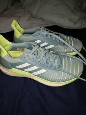 ADIDAS D97427 SOLAR GLIDE W Wmn`s Grey/White/Yellow Mesh Athletic Shoes 7.5  | eBay