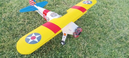 Avión rc Aeromodelismo Sterman Pt-17 Biplano en depron - Imagen 6 de 15