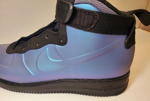 Nike Air Force 1 Foamposite 2018 Light Carbon Men's Size 8.5 New Un-box Flawless - Picture 13 of 23