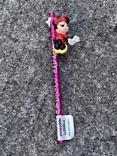 Vintage Applause Disney Minnie Mouse Pencils with Toppers NEW J2