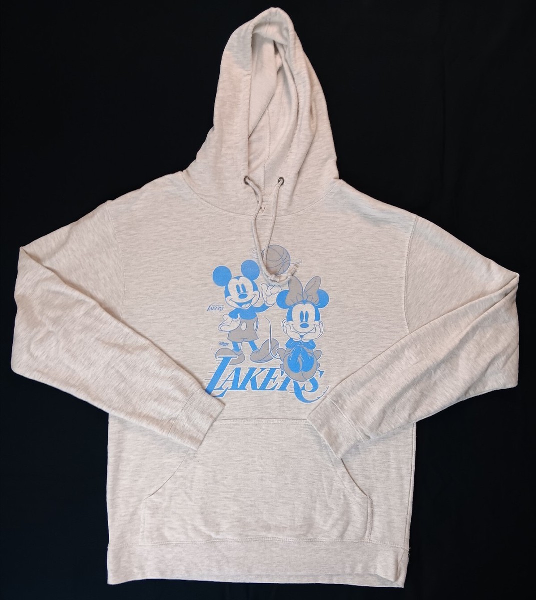 Disney x Junk Food Los Angeles Lakers Hoodie Mickey Minnie Size