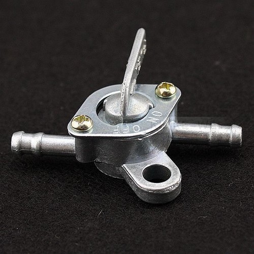 6mm Universal Motorcycle Petrol Fuel Tap Inline Petcock Switch for Honda Suzuki - Picture 6 of 8