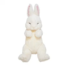 NEW Sun Lemon Rabbit Sleeping Animal Plush (M) White JAPAN