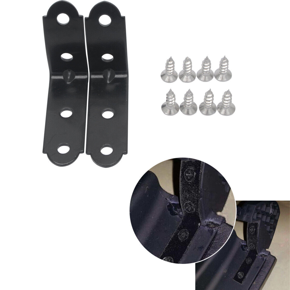 1 Pair Glove Box Hinge LID Snapped Repair Kit For A3 A4 S4 B6 B7 2001