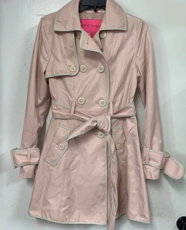 Betsey johnson shop trench coat