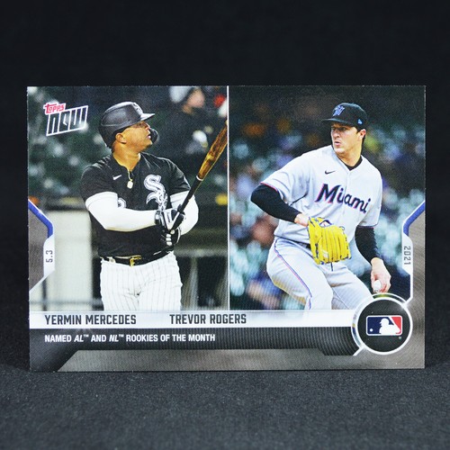 2021 Topps Now 168 Yermín Mercedes / Trevor Rogers