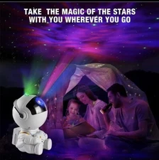 Star Projector LED Galaxy Night Bedroom Astronaut Space Light