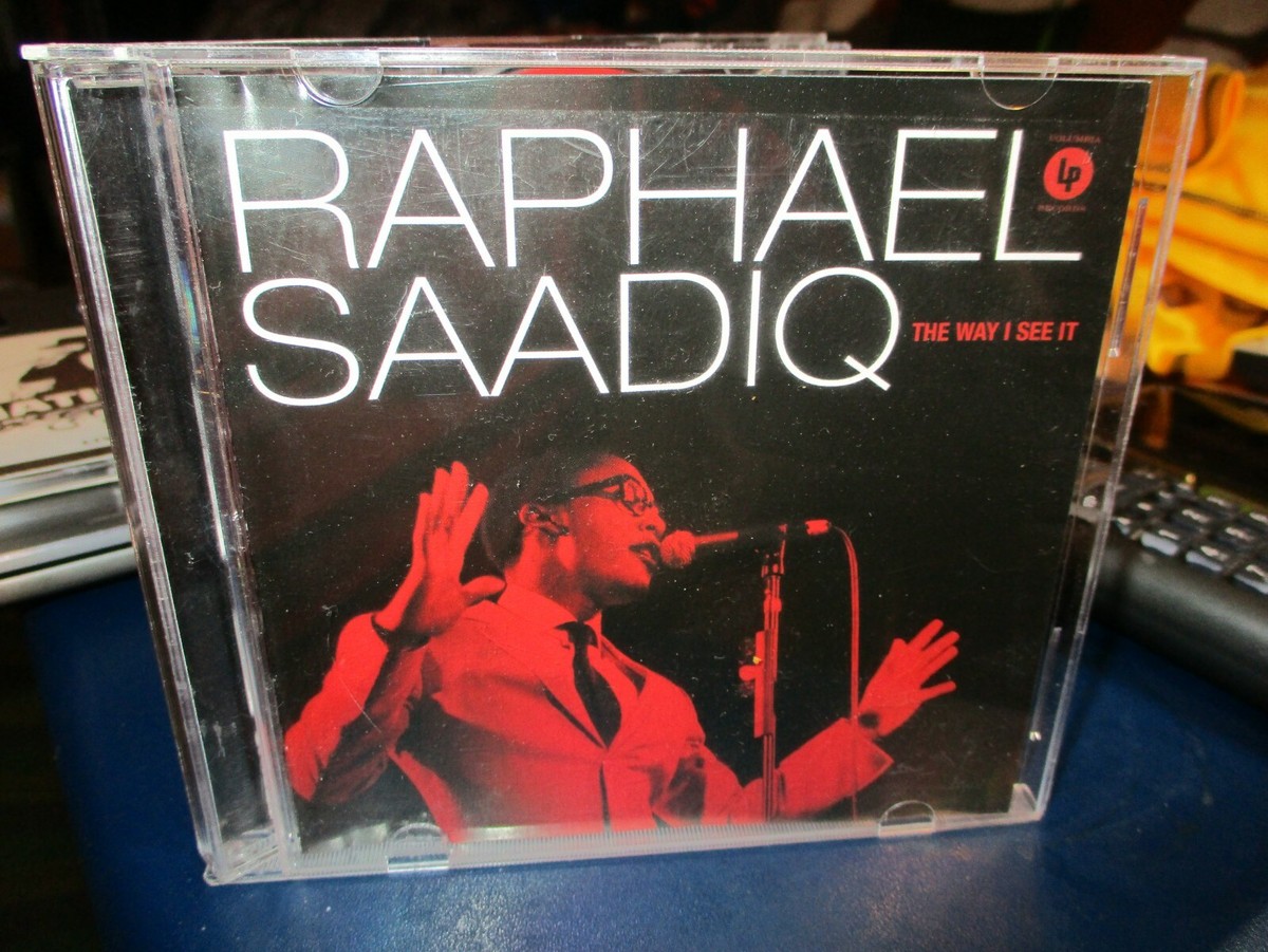 RAPHAEL SAADIQ❗️ 2008 RAPHAEL SAADIQ The Way I See It CD Columbia Soul R&B N.Mint