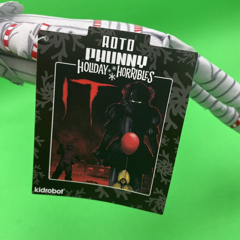 NOVO Holiday Horrors Pennywise 8" IT Figura de Palhaço de Natal Roto Phunny Kid Robô - Imagem 4 de 4