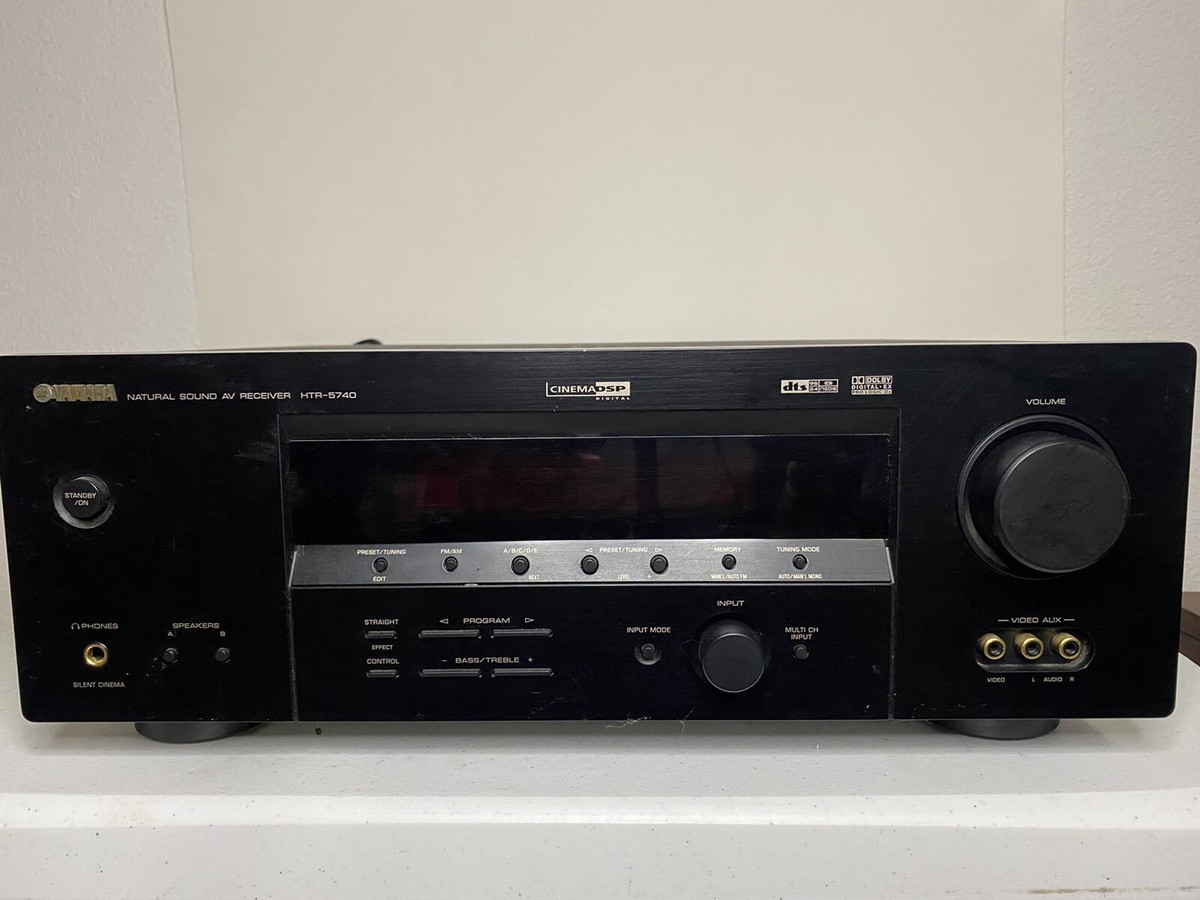 Yamaha HTR 5740 6.1 Channel 100 Watt Natural Sound AV Receiver | eBay