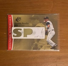 Jhonny Peralta 2008 SPx Winning Materials Jersey Relic #150/150 Indians M4