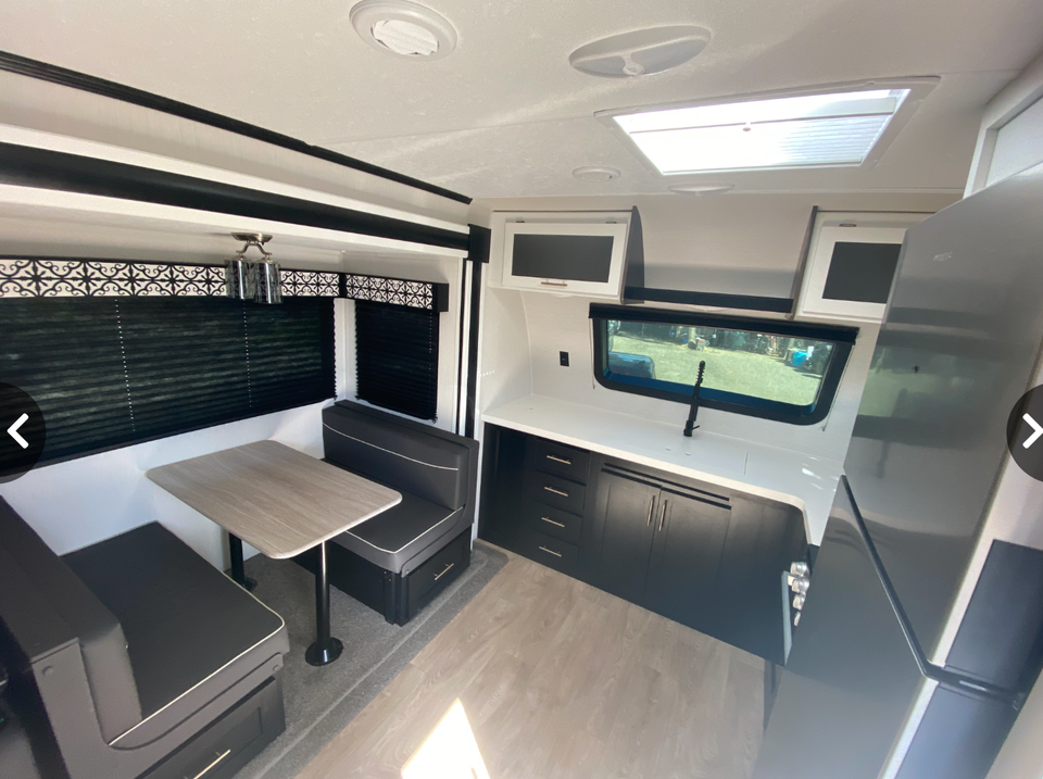 Spacious Travel Trailer with Solar Power and Luxury Features eBay