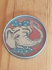 Antique Vintage Skill Game Elephant with 2 Challenges Eyebrown and Trunk Ball